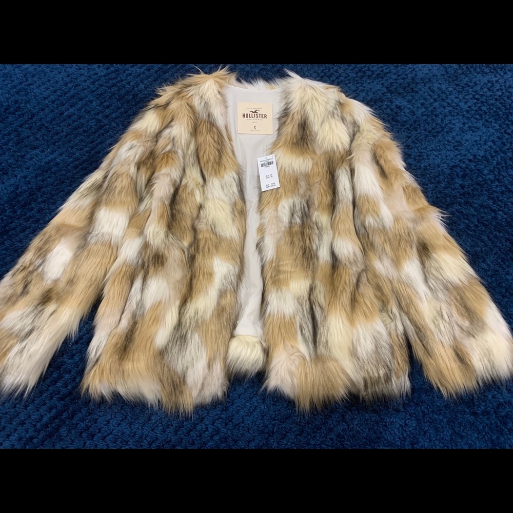Hollister Faux Fur Jacket